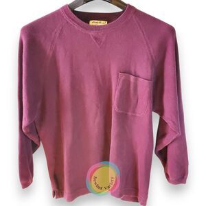 Eddie Bauer Women's Crewneck Sweater — Berry Plum
